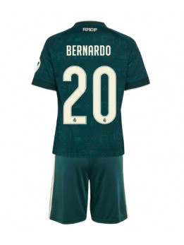 Otroški Nogometna dresi replika Real Madrid Bernardo Silva #20 Gostujoči 2026-27 Kratek rokav (+ hlače)